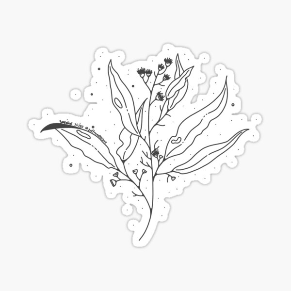 Item preview, Eucalyptus Sprig designed and sold by zoltrondesigns.