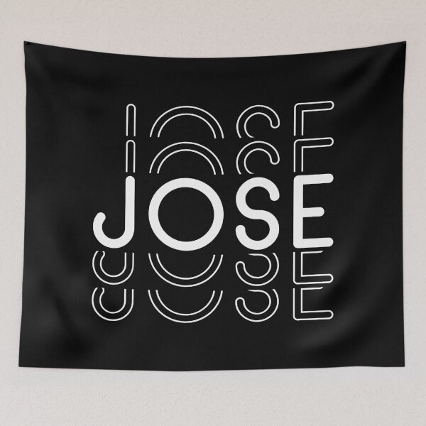 Item preview, Name Jose in Black and White Style designed and sold by Time-is-Money.