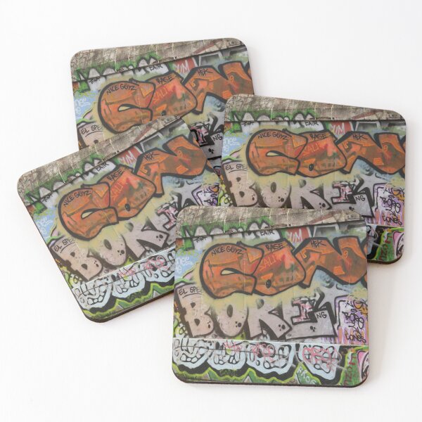 Item preview, Graffiti de decadencia urbana colorida designed and sold by RoseArtUK.