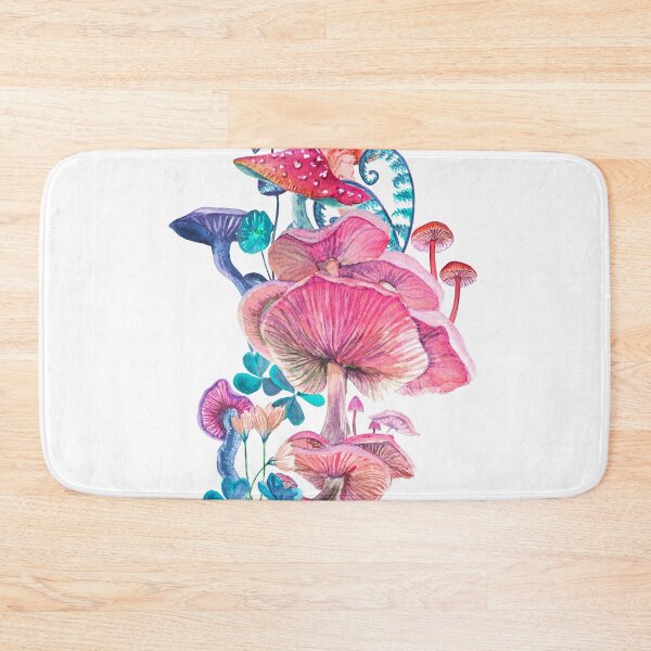 Item preview, Watercolor hallucinogenic mushrooms. designed and sold by LiliyaSavelieva.