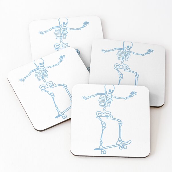 Item preview, Skateboarding Skeleton designed and sold by ec0naway.