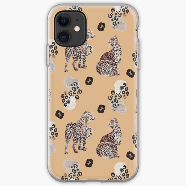 Leopard Muster iPhone Flexible Hülle