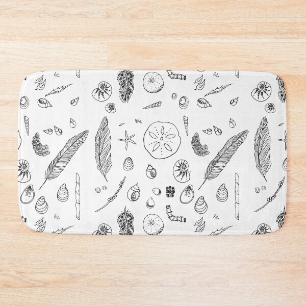 Item preview, Beach finds drawing designed and sold by Emily Bickell.