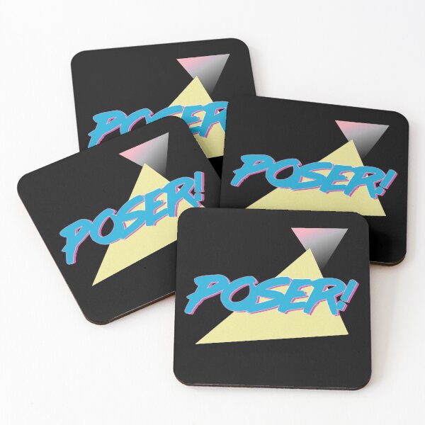 Item preview, Poser 80s inspired logo designed and sold by PoserClothing.