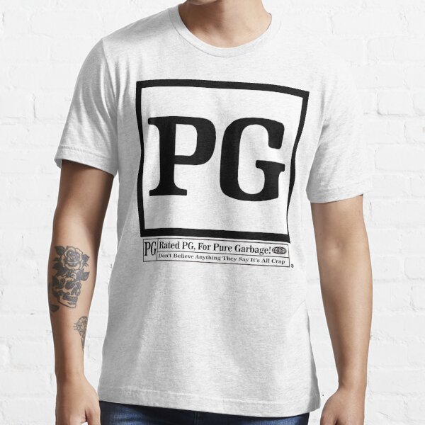 Rated PG, Movie Rating Funny Tee | Sticker