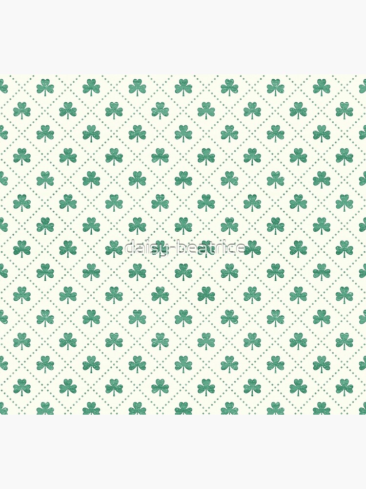 Thumbnail 5 of 5, Socks, Shamrock On! - Cream Background designed and sold by daisy-beatrice.