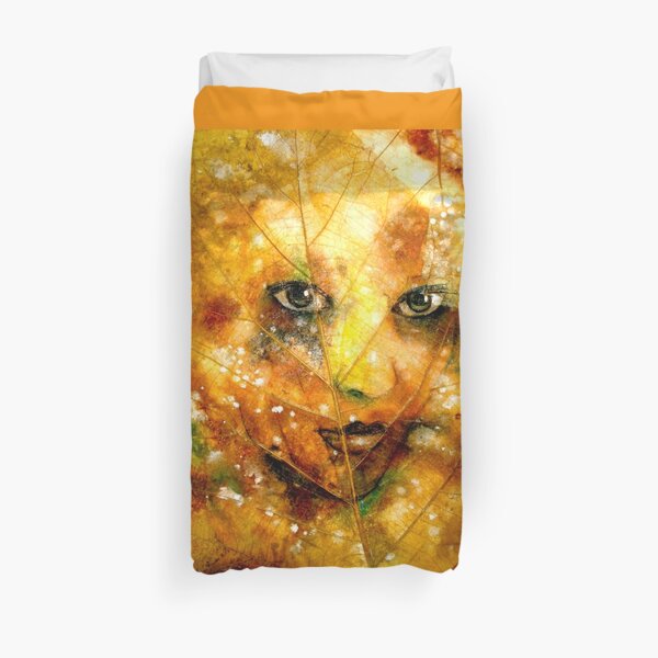 Autumn Angel.. Duvet Cover