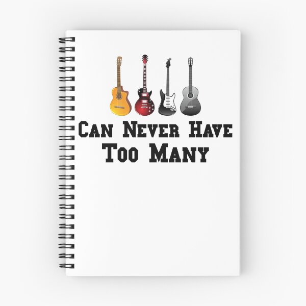Item preview, Funny Guitar Gift - Funny Guitarist Gift - Can Never Have Too Many - Funny Gift For Guitarist - Funny Guitarist Shirt designed and sold by Galvanized.