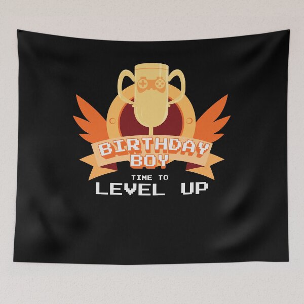 Item preview, Video Game Birthday Boy designed and sold by 4tomic.