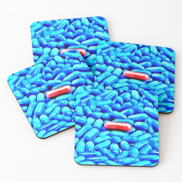 Item preview, Redpilled among blue pills designed and sold by ADEDIGATO.