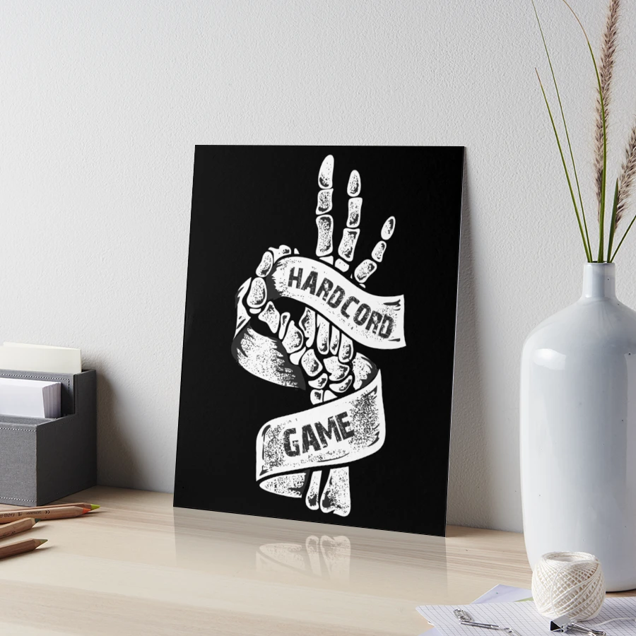 Hardcord Game Art Board Print for Sale by CROLL_ _ | Redbubble
