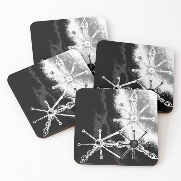 Item preview, Abstract Yin-Yang with Arrows - Black and White  designed and sold by PIPArtworks.