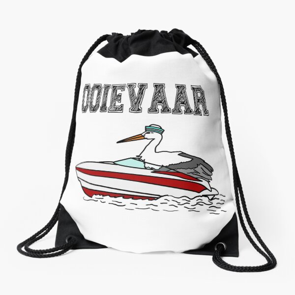 Ooievaar Drawstring Bag