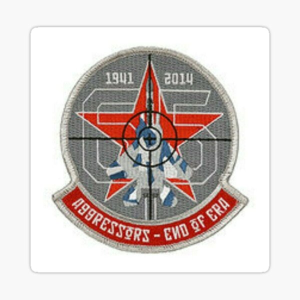 USAF 65th AGGRESSOR SQ PVCパッチ 65th AGGRESSOR SQUADRON – F-35 – AGGRESSOR LIGHTNING DRIVER