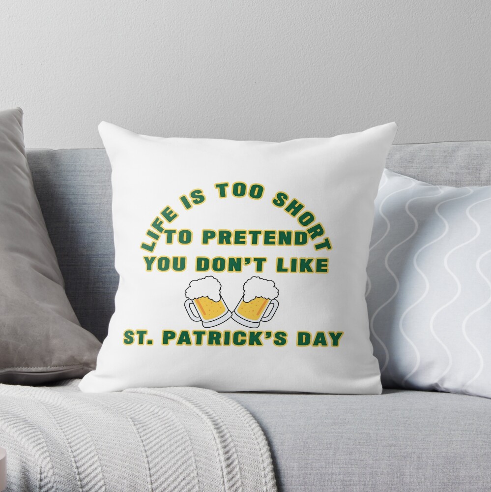 st patricks day throw pillows