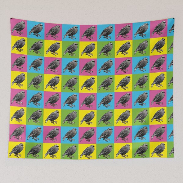 Item preview, Colourful Baby Starling designed and sold by BrenRomans.
