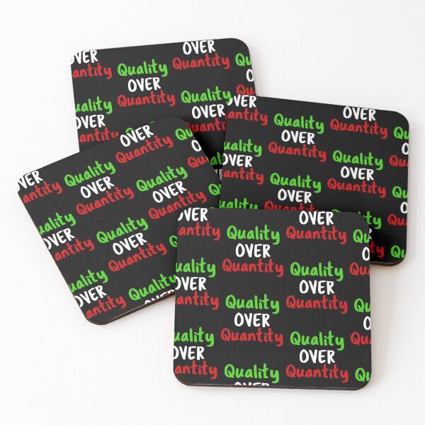 Item preview, Quality Over Quantity Shirt - Motivational Stickers, Gym Shirts designed and sold by MrElgo.