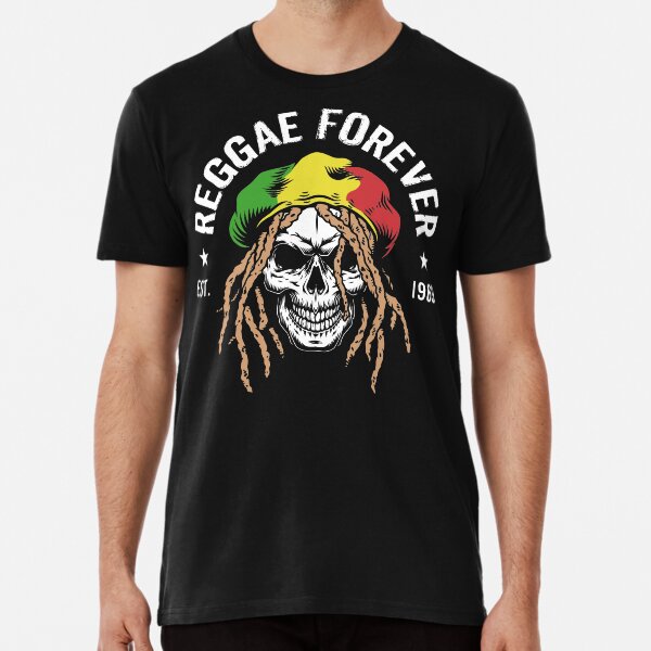 reggae forever rasta jamaica Premium T-Shirt