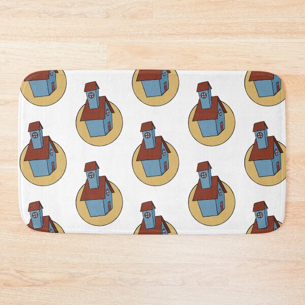 Item preview, Blue house designed and sold by Ivette Toan.