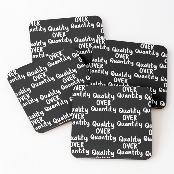 Item preview, Quality Over Quantity Shirt - Motivational Stickers, Car Stickers designed and sold by MrElgo.