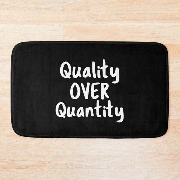 Item preview, Quality Over Quantity Shirt - Motivational Stickers, Car Stickers designed and sold by MrElgo.