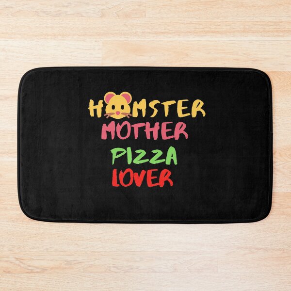Item preview, Hamster Mother Pizza Lover Foodie Dessert Animals Dog Cat Pets Sarcastic Funny Meme Cute Gift Happy Fun Introvert Awkward Geek Hipster Silly Inspirational Motivational Birthday Present designed and sold by EpsilonEridani.