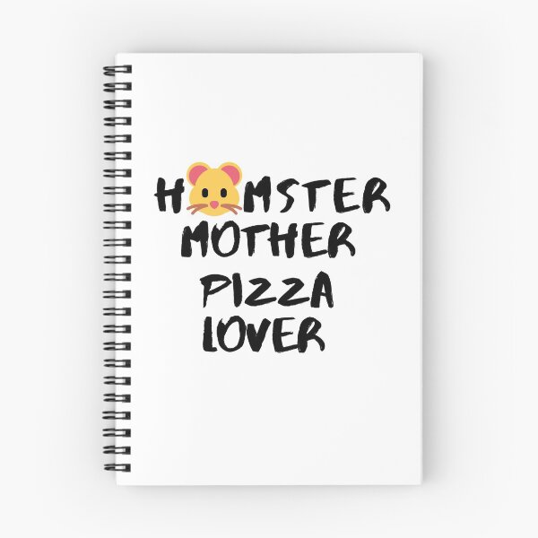 Item preview, Hamster Mother Pizza Lover Hammie Foodie Dessert Animals Dog Cat Pets Sarcastic Funny Meme Cute Gift Happy Fun Introvert Awkward Geek Hipster Silly Inspirational Motivational Birthday Present designed and sold by EpsilonEridani.