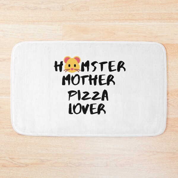 Item preview, Hamster Mother Pizza Lover Hammie Foodie Dessert Animals Dog Cat Pets Sarcastic Funny Meme Cute Gift Happy Fun Introvert Awkward Geek Hipster Silly Inspirational Motivational Birthday Present designed and sold by EpsilonEridani.