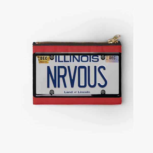 Item preview, Nrvous Licence Plate, Illinois. designed and sold by DarkMatter2016.