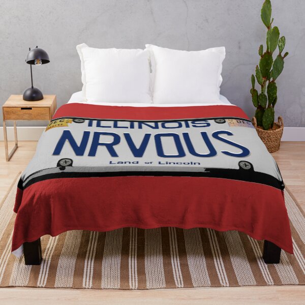 Item preview, Nrvous Licence Plate, Illinois. designed and sold by DarkMatterIRL.