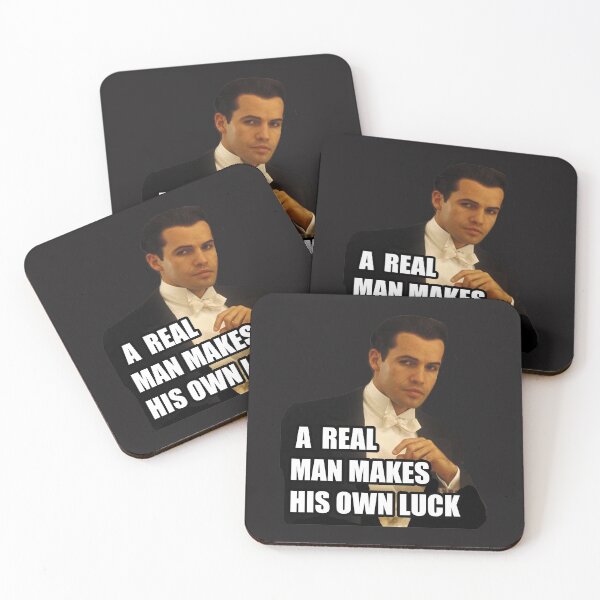 Item preview, A real man makes his own luck designed and sold by Retrorockit.