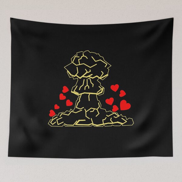 Item preview, Atomic bomb heart designed and sold by blankshirt.