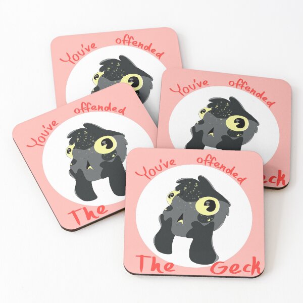 Item preview, “You’ve offended the geck” designed and sold by LuminousSky.
