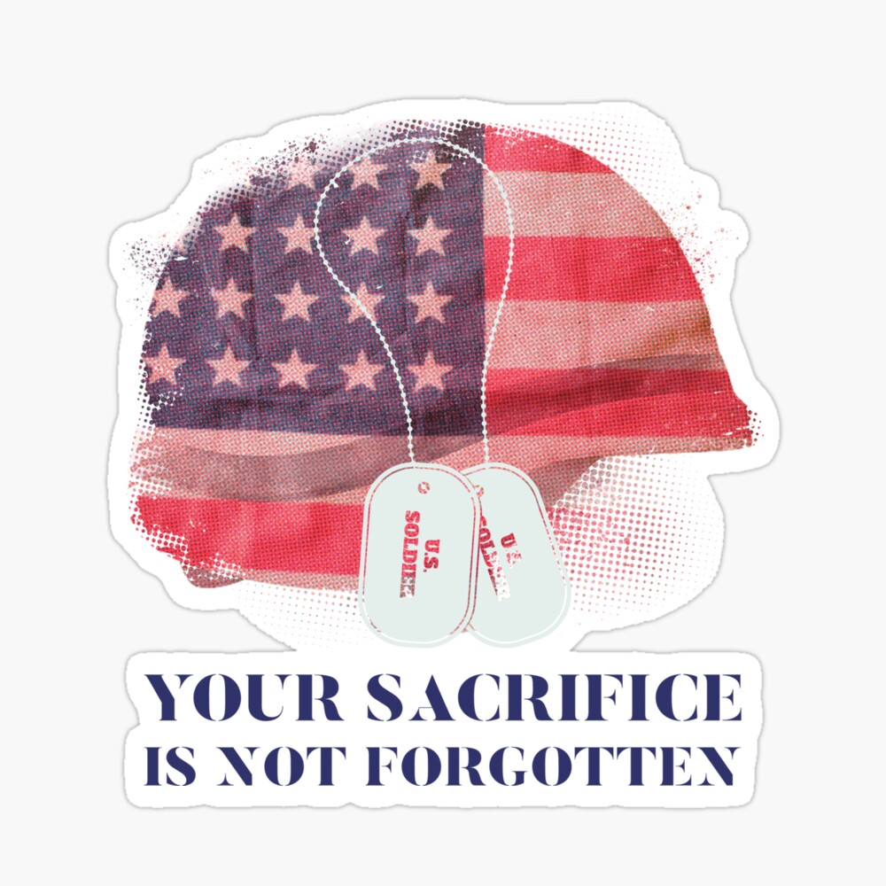 Your Sacrifice Is Not Forgotten Art Board Print By Wantashirtcom Redbubble