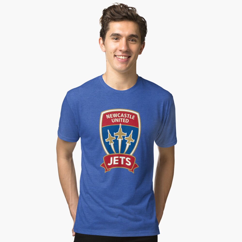 Newcastle Jets Newcastle Box Logo Unisex T-shirt 