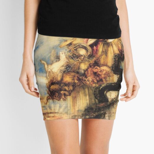 Phaethon Fall, Gustave Moreau, 1878, 99×65 cm Mini Skirt