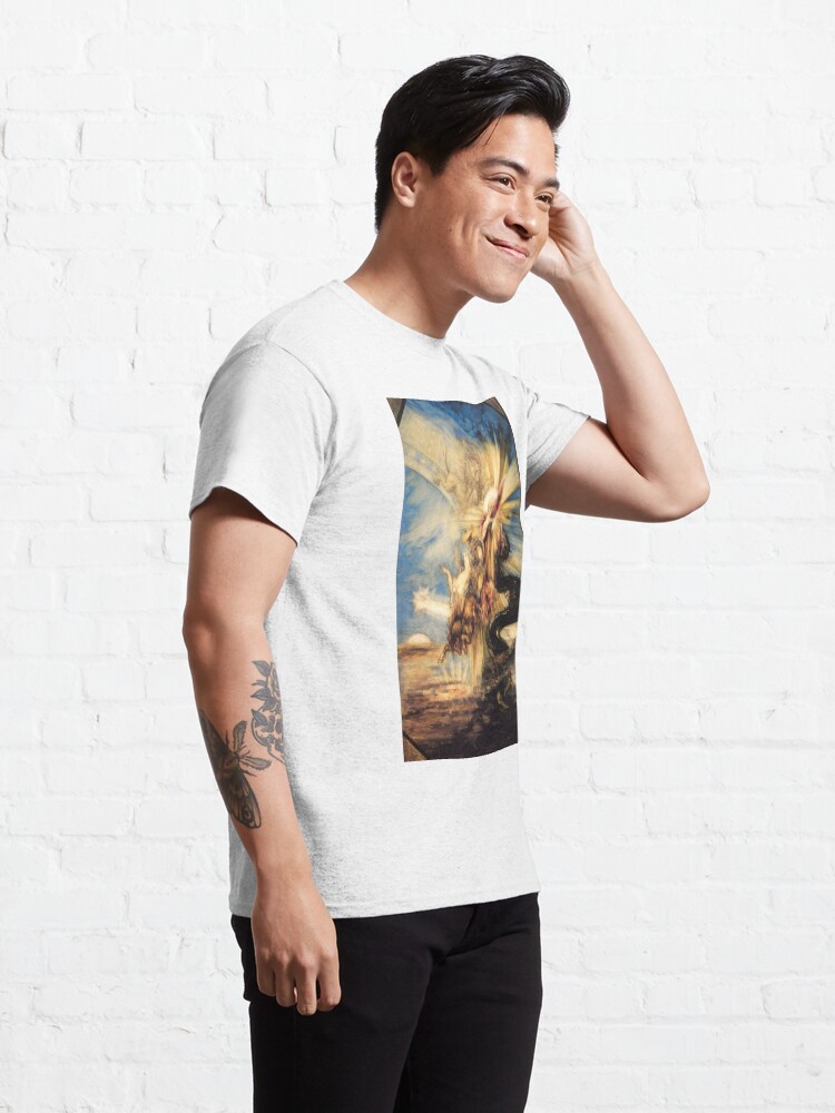 Alternate view of Phaethon Fall, Gustave Moreau, 1878, 99×65 cm Classic T-Shirt