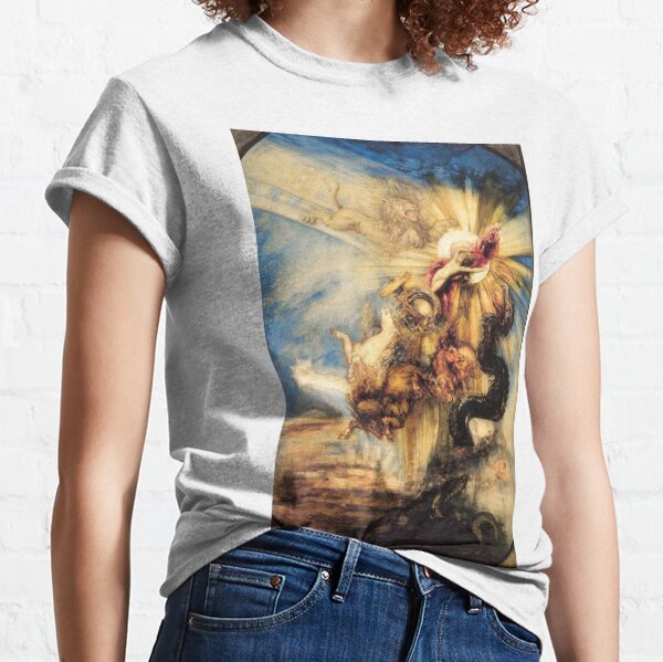 Phaethon Fall, Gustave Moreau, 1878, 99×65 cm Classic T-Shirt