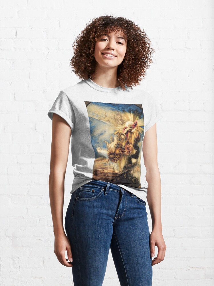 Alternate view of Phaethon Fall, Gustave Moreau, 1878, 99×65 cm Classic T-Shirt
