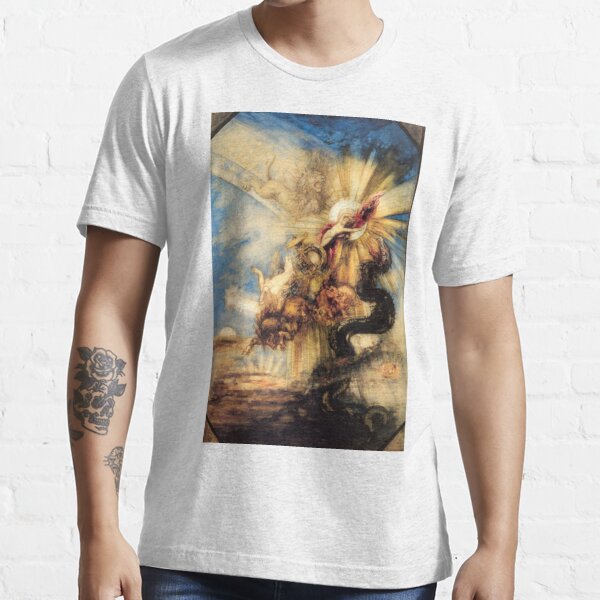 Phaethon Fall, Gustave Moreau, 1878, 99×65 cm Essential T-Shirt