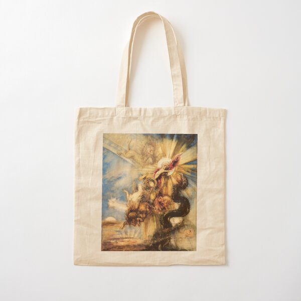 Phaethon Fall, Gustave Moreau, 1878, 99×65 cm Cotton Tote Bag