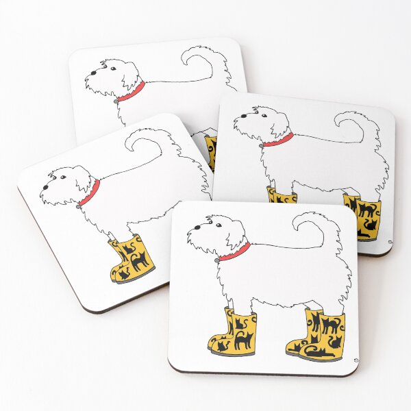 Item preview, Dog Wearing Cat Boots designed and sold by srosedahl.