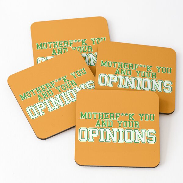 Item preview, Motherf**k You and Your Opinions (SFW) designed and sold by KonkeyZhong.
