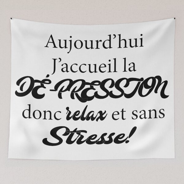 Item preview, Today I welcome DE-PRESSURE so relaxed and stress-free! designed and sold by JonathanP514.