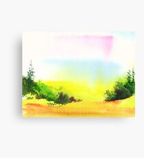 October Heat Canvas Print