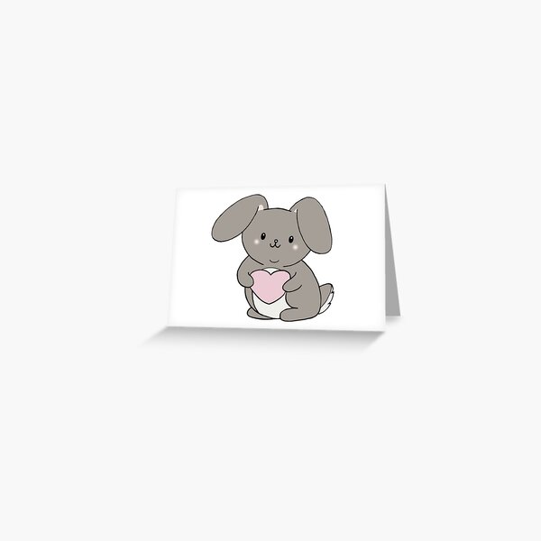 Love Bunny Greeting Card