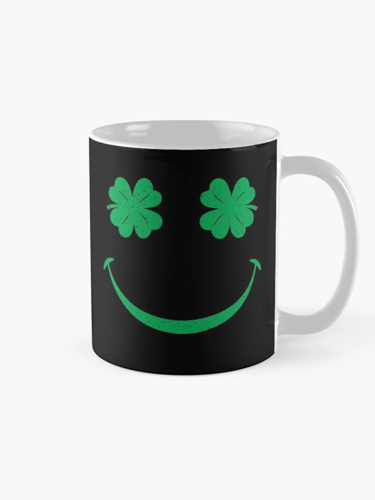 Thumbnail 3 of 6, Coffee Mug, Shamrock Smile [Roufxis-Rb] designed and sold by RoufXis.