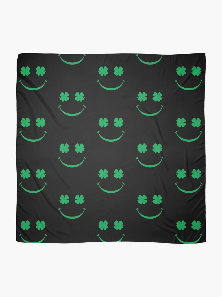 Thumbnail 2 of 3, Scarf, Shamrock Smile [Roufxis-Rb] designed and sold by RoufXis.