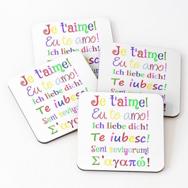 Item preview, Words of love, I love you ( six languages) designed and sold by kassandry31.