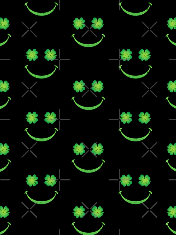 Thumbnail 3 of 3, Scarf, Shamrock Smile (Alt) [Roufxis-Rb] designed and sold by RoufXis.